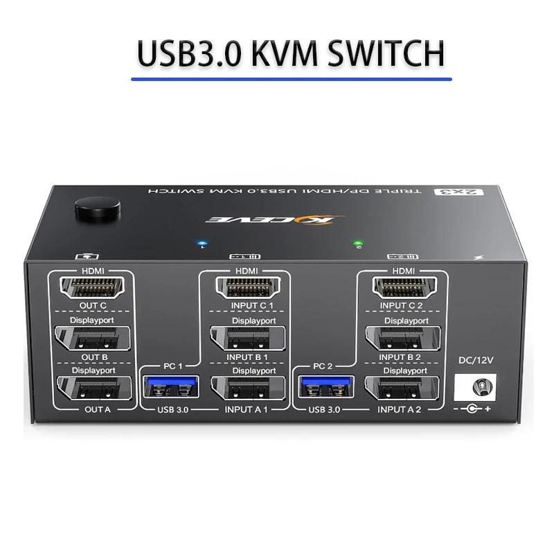 EDID USB  ġ,  ̺ ȭ ø, USB 3.0 KVM ġ, 8K 30HZ HDMI ȣȯ й ,   Ȯ ȭ